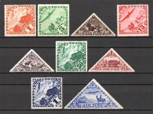 1934 Russia Tannu Tuva Airmail Air Avia Post (Full Set, MNH)