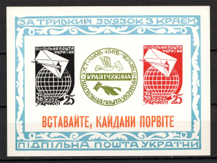 1966 For Lasting Connection with the Region Block Sheet (Only 500 Issued, MNH)