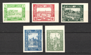 1919 Ukraine Liuboml (Full Set, MNH)