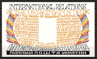 International Relations Block (without Center, Print Error, Probe, Proof, MNH)