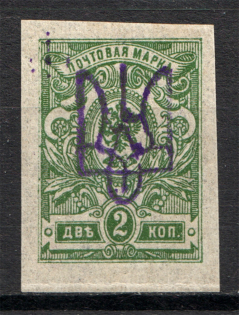 Ukraine Kiev Trident Type 2bb 2 Kop (Signed)