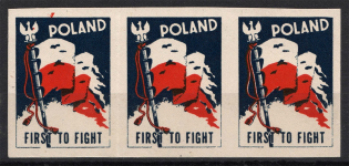 Poland Non Postal Se-Tenant (MNH)