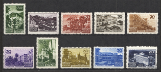 1947 USSR The Soviet Sanatoria (Full Set, MNH/MH)