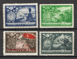 1944 USSR Cities-Heroes of the Word War II (Full Set, MNH)
