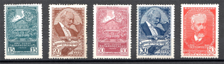1940 USSR The 100th Anniversary of the Chaikovskys Birthday (Full Set, MNH)