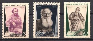 1935 USSR The 25th Anniversary of Leo Tolstoys Death (Full Set, MNH)