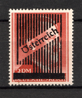 1945 Austria 3 M (Unlisted, CV $60, MNH)