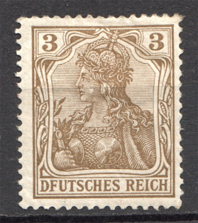 1902 Germany `DFUTSCHES REICH` (Overprint Error)