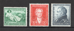 1949 Germany British and American Zones (CV $55, Full Sets, MNH)