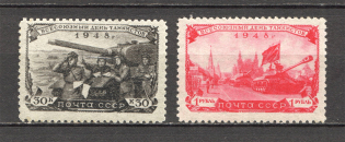 1948 USSR Tankmans Day (Full Set, MNH)