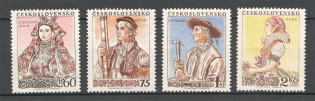 1955 Czechoslovakia (CV $65, Full Set, MNH)