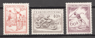 1953 Czechoslovakia Sport (CV $15, Full Set)