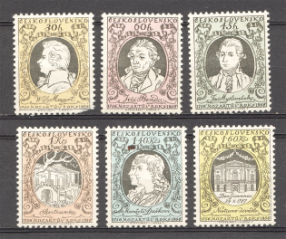 1956 Czechoslovakia (CV $40, Full Set)