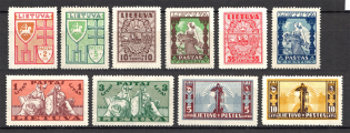 1934-35 Lithuania (CV $70, Full Set)