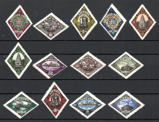 1923 Lithuania (CV $60, Full Set, MNH/MH)