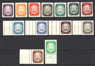 1940 Latvia (CV $55, Full Set, MNH)