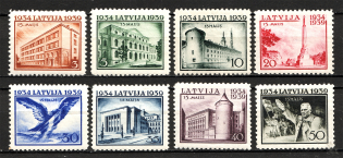 1939 Latvia (CV $25, Full Set, MNH/MH)