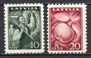 1939 Latvia (Full Set, MNH)