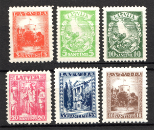 1934 Latvia (Full Set, MNH)