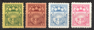 1925 Latvia (CV $25, Full Set, MNH/MLH)
