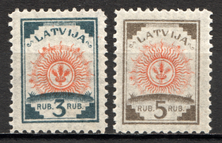 1919 Latvia (Full Set, MNH)