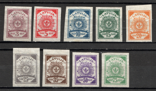 1919 Latvia (CV $55, Full Set)