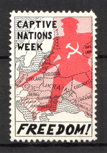 1971 London Captive Nations Week Underground Post (Full Set)