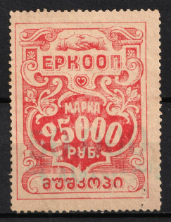1923 Georgia United worker cooperative 25000r coop revenue Soviet Russia Caucasus