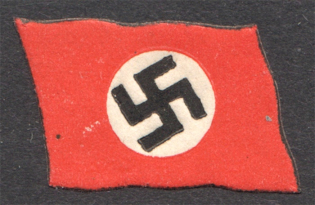 Germany Third Reich Propaganda Swastika Flag Cinderella (MNH)