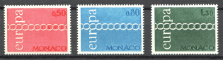1971 Monaco (CV $20, Full Set, MNH)