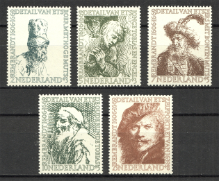 1965 Netherlands (CV $60, Full Set, MNH)