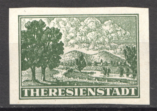 1943 Third Reich Bohemia Theresienstadt (CV $650, MNH)