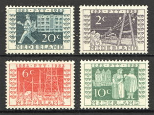 1925 Netherlands (CV $15, Full Set, MNH)