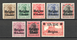 1914-18 Belgium Germany Occupation (CV $40)