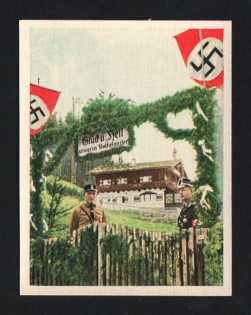1933-1945 Third Reich Propaganda Nazi Germany Collectible Label of 'Ramses' company, produced at 'Jasmatzi' plant