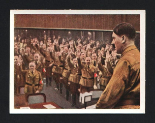 1933-1945 Third Reich Propaganda Nazi Germany Collectible Label of 'Ramses' company, produced at 'Jasmatzi' plant