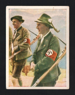 1933-1945 Third Reich Propaganda Nazi Germany Collectible Label of 'Ramses' company, produced at 'Jasmatzi' plant