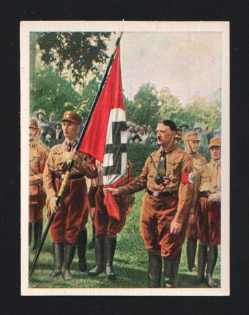 1933-1945 Third Reich Propaganda Nazi Germany Collectible Label of 'Ramses' company, produced at 'Jasmatzi' plant