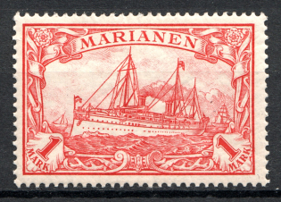 1901 Mariana Islands German Colony 1 Mark