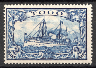 1900 Togo German Colony 2 Mark
