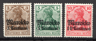 1911-19 Morocco German Offices Abroad