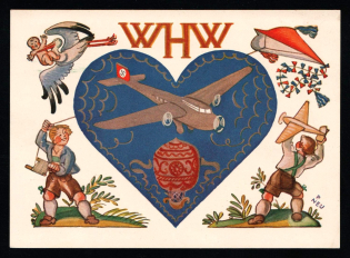 1937 'Week of traffic in the Traditionsgau', Propaganda Postcard, Third Reich Nazi Germany