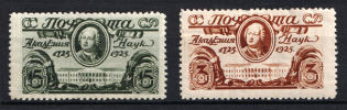 1925 Bicentenary of the Founding of the Russian Academy of Sciences, Soviet Union, USSR, Russia (Full Set, Perf. 12.5)
