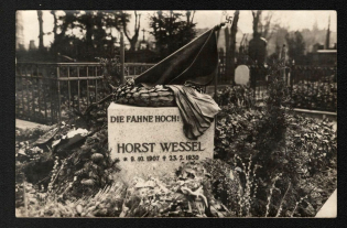 1940 'Raise the flag!', Propaganda Postcard, Third Reich Nazi Germany