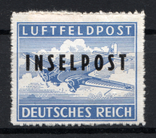 1944 Germany Reich Rhodes Military Mail Fieldpost (CV $200, Signed)