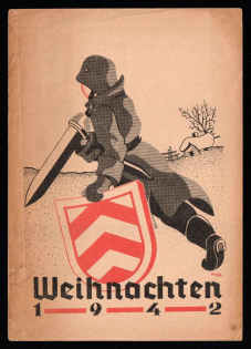 1942 'Christmas 1942', Propaganda Postcard, Third Reich Nazi Germany