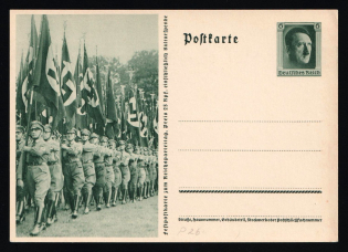 1933-1945 'Army', Propaganda Postal stationery, Third Reich Nazi Germany