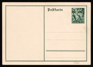 1933-1945 'Postcard', Propaganda Postal stationery, Third Reich Nazi Germany
