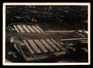 1933-1945 'Military camp', Propaganda Postcard, Third Reich Nazi Germany
