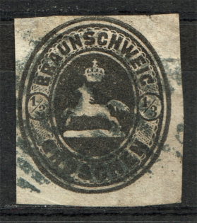 1865 Braunschweig Germany (Cancelled)